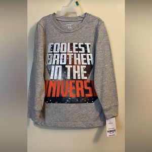Carters Coolest Brother Long Sleeve NWT